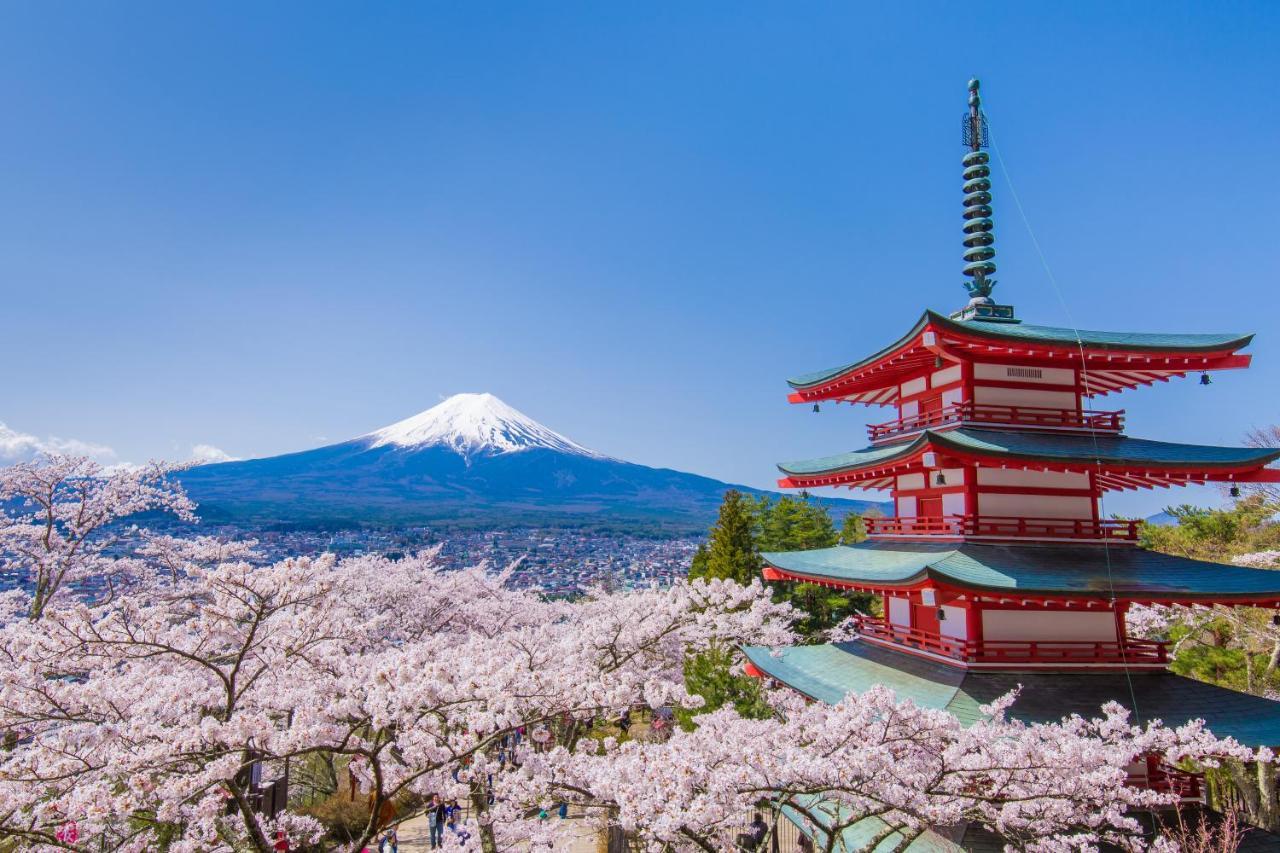 Mt Fuji Glamping Tourist Villa Kawaguchiko Fujikawaguchiko Exterior foto